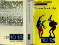 Nicolas Nickleby - T.1 : Par Charles Dickens, Présentation d'Isabelle Jan, Traduction De P. Lorain, Revue Par Isabelle Jan