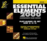 Essential Elements 2000 Book 1 CD / Play Along Tra