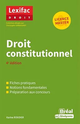 Droit constitutionnel - Licence, Master