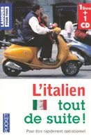 Coffret L'italien tout de suite ! (livre + 1 CD)
