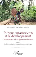 L’Afrique subsaharienne et le développement, Des mutations à la stagnation endémique - Volume 1  Résiliences mitigées et stagnation socio-économique