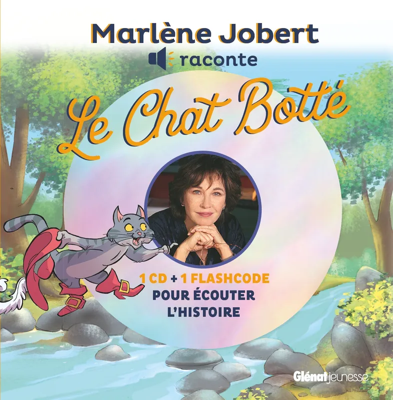 Jeux et Jouets Livres Livres pour les 3-6 ans Contes Marlène Jobert raconte Le Chat botté, Livre CD Marlène Jobert