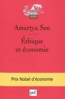 ethique et economie (4e ed), et autres essais