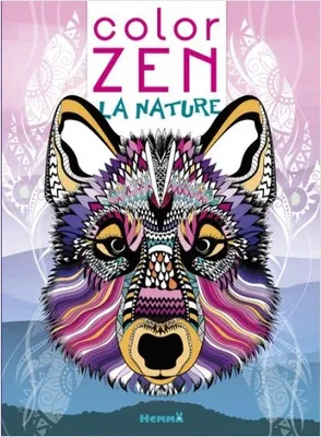 Color Zen La nature (Loup)