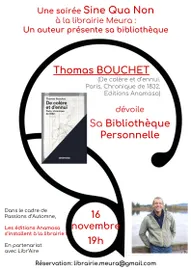 Sine Qua Non: la bibliothèque personnelle de Thomas Bouchet