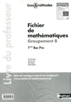 Fichier de Mathématiques Groupement B - Term Bac Pro Exos et méthodes Livre du professeur