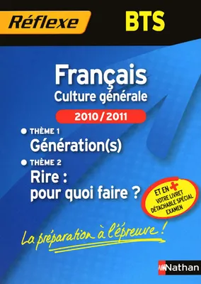 Francais BTS thèmes 2010/2011