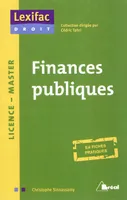 Finances publiques / licence, master