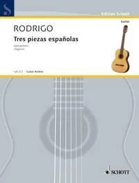 Three Spanish Pieces, for guitar. guitar.