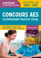 Concours AES - Accompagnant éducatif social - 2020-2021, Concours 2020-2021