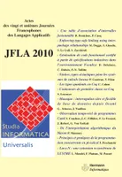 Studia Informatica Universalis, JFLA 2010, Actes des vingt-et-unièmes Journées francophones des langages applicatifs