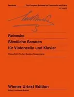 L'intégrale des Sonates pour violoncelle et piano, Edité d'après les sources par Christiane Wiesenfeldt. Doigté et Notes sur l'interprétation de Manuel Fischer-Dieskau et Peter Roggenkamp. cello and piano.