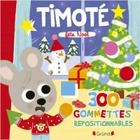 Timoté - 300 gommettes repositionnables - Fête Noël