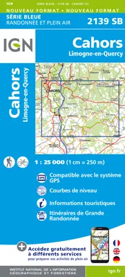 Série bleue [nouveau format], 2139SB, 2139Sb Cahors.Limogne-En-Quercy