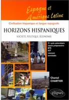 Horizons hispaniques - Société, politique, économie - Espagne, Amérique latine - Civilisation hispanique et langue espagnole, société, politique, économie
