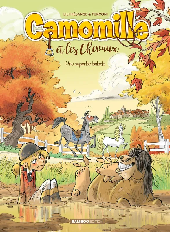 Livres BD Les Classiques Camomille et les chevaux, 5, Camomille - Tome 05, Une superbe balade Stefano Turconi