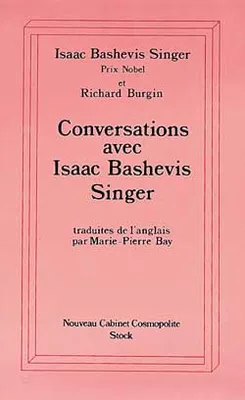 Conversations avec Isaac Bashevis Singer