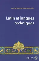 Latin et langues techniques