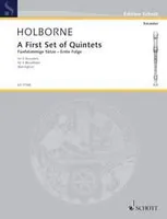 A First Set of Quintets, 5 recorders (SSATB). Partition d'exécution.