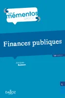 Finances publiques - 16e ed.