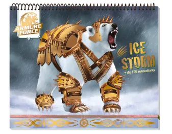 Armure force - Ice Storm - carnet créatif Ours