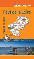 Mini Régional France, 533, Carte routière et touristique MINI CR PAYS-DE-LA-LOIRE