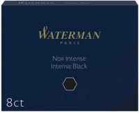 Cartouche waterman longue standard encre noire étui 8 unités