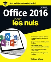 Office 2016 Pour les Nuls 2e édition