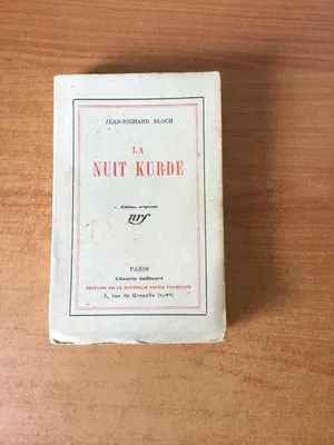 LA NUIT KURDE édition originale