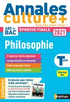 Annales Bac 2021 Philosophie - Culture +