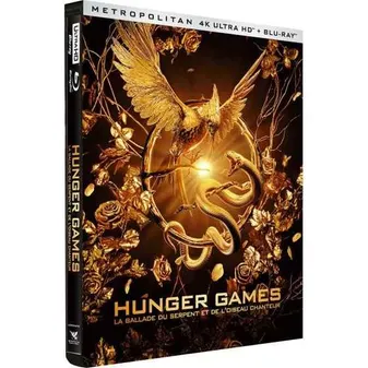 Hunger Games : La Ballade du serpent et de l'oiseau chanteur (4K Ultra HD + Blu-ray - Édition boîtier SteelBook) - 4K UHD (2023)