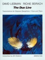 The Duo Live, Transcriptions. soprano saxophone (flute) and piano. Partition d'exécution.