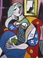 Picasso - Femme avec un livre - 1000 PIECES