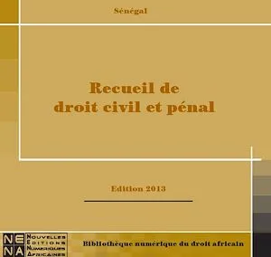 Sénégal - Droit civil et pénal
