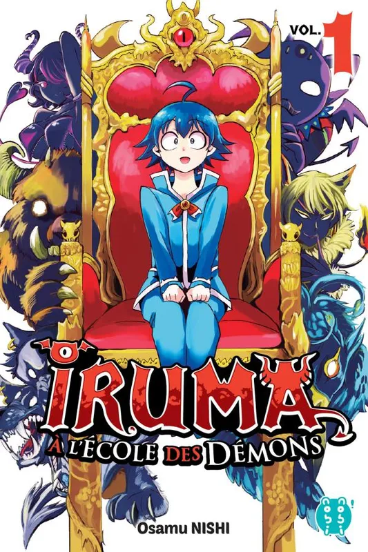Livres Mangas Shonen 1, Iruma à l'école Des Démons, T.1 Osamu Nishi