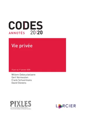 Code annoté - Vie privée 2020, À jour au 1er janvier 2020