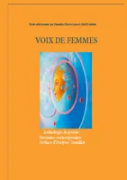 Voix de femmes, Anthologie de poésie féminine contemporaine