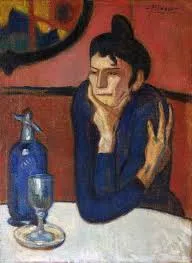 Pablo Picasso - The Absinthe Drinker /anglais