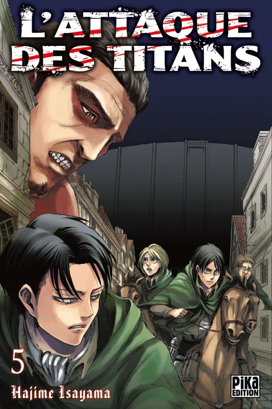 Livres Mangas Seinen 5, L'attaque des titans T5 Hajime Isayama