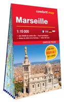 Marseille 1/15.000 (carte laminée format poche - plan de ville)