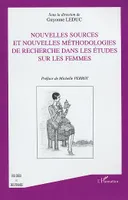 Nouvelles sources et nouvelles méthodologies de recherche da, [actes du Colloque, Université Charles-de-Gaulle Lille III, 2003]