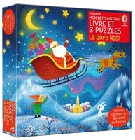 Le Père Noël - Mon petit coffret Livre et 3 puzzles