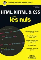 HTML, XHTML & CSS Poche Pour les Nuls, 4e