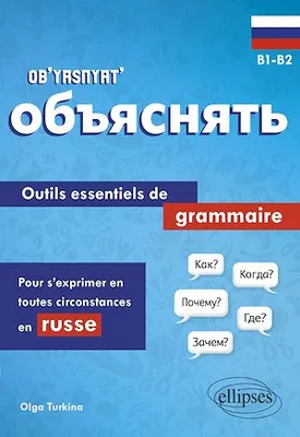 Ob'yasnyat' B1-B2, Outils essentiels de grammaire pour s'exprimer en toutes circonstances en russe