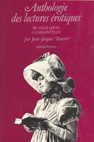 Anthologie historique des lectures érotiques (2) : De Félix Gouin à Emmanuelle