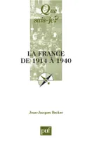 La France de 1914 à 1940, les difficultés de la République