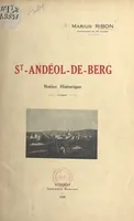 St-Andéol-de-Berg, Notice historique