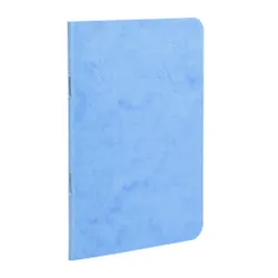 Cahier piqué Age Bag 9x14cm 96 pages ligné - Bleu