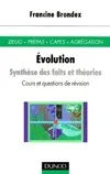 Evolution : Synthèse de faits et théories, synthèse des faits et théories