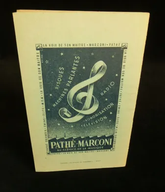 CHANCE et CHANSONS, PRODUCTION PATHE-MARCONI 1950, Programme et Règlements des Jeux et Concours.